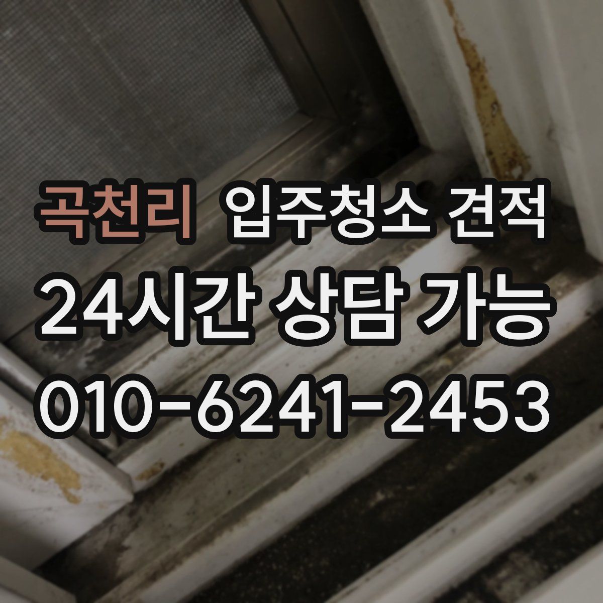 곡천리 입주청소 견적
