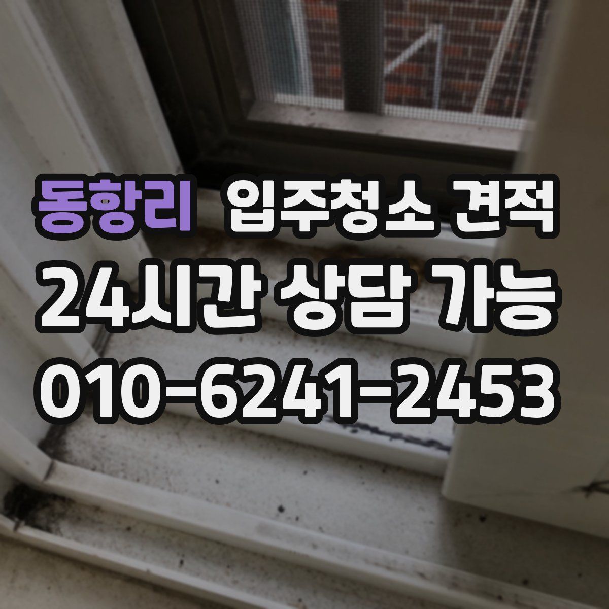 동항리 입주청소 견적