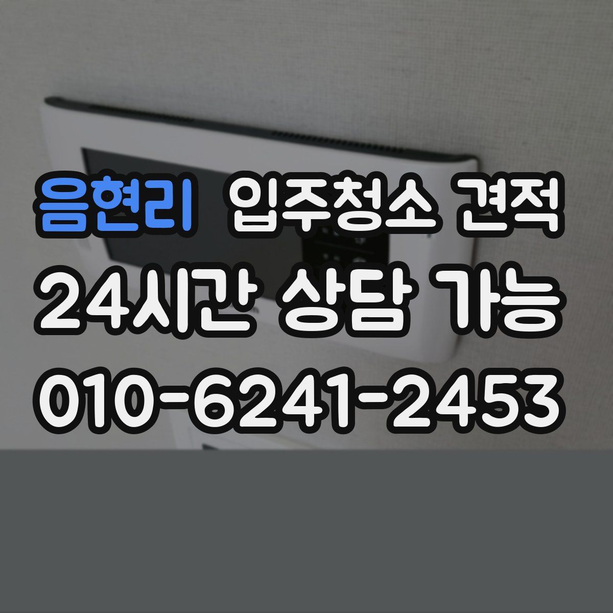 음현리 입주청소 견적