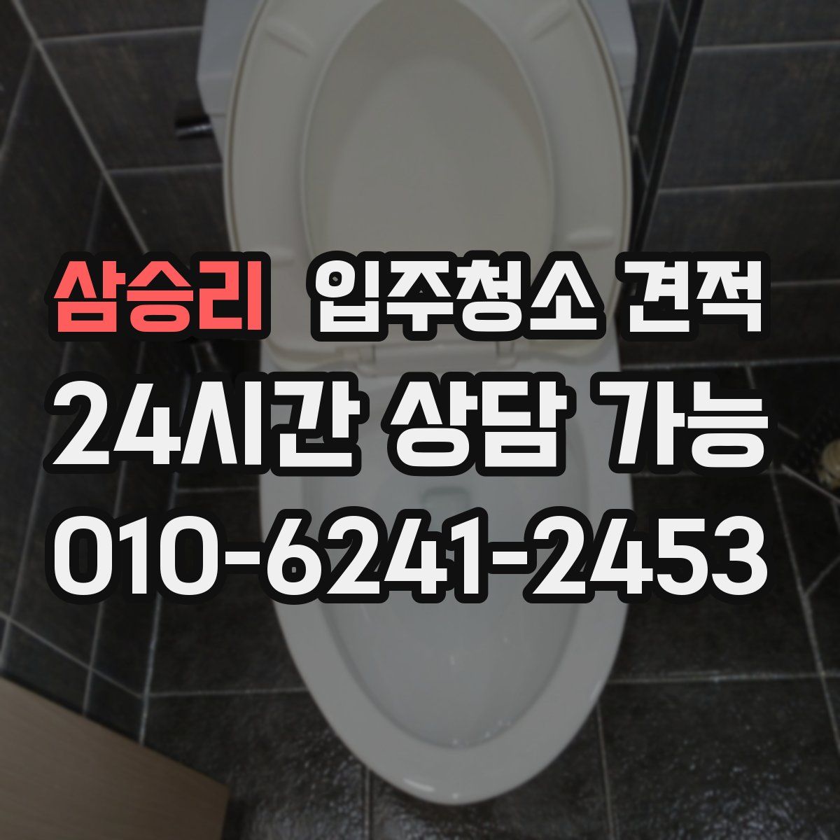 삼승리 입주청소 견적