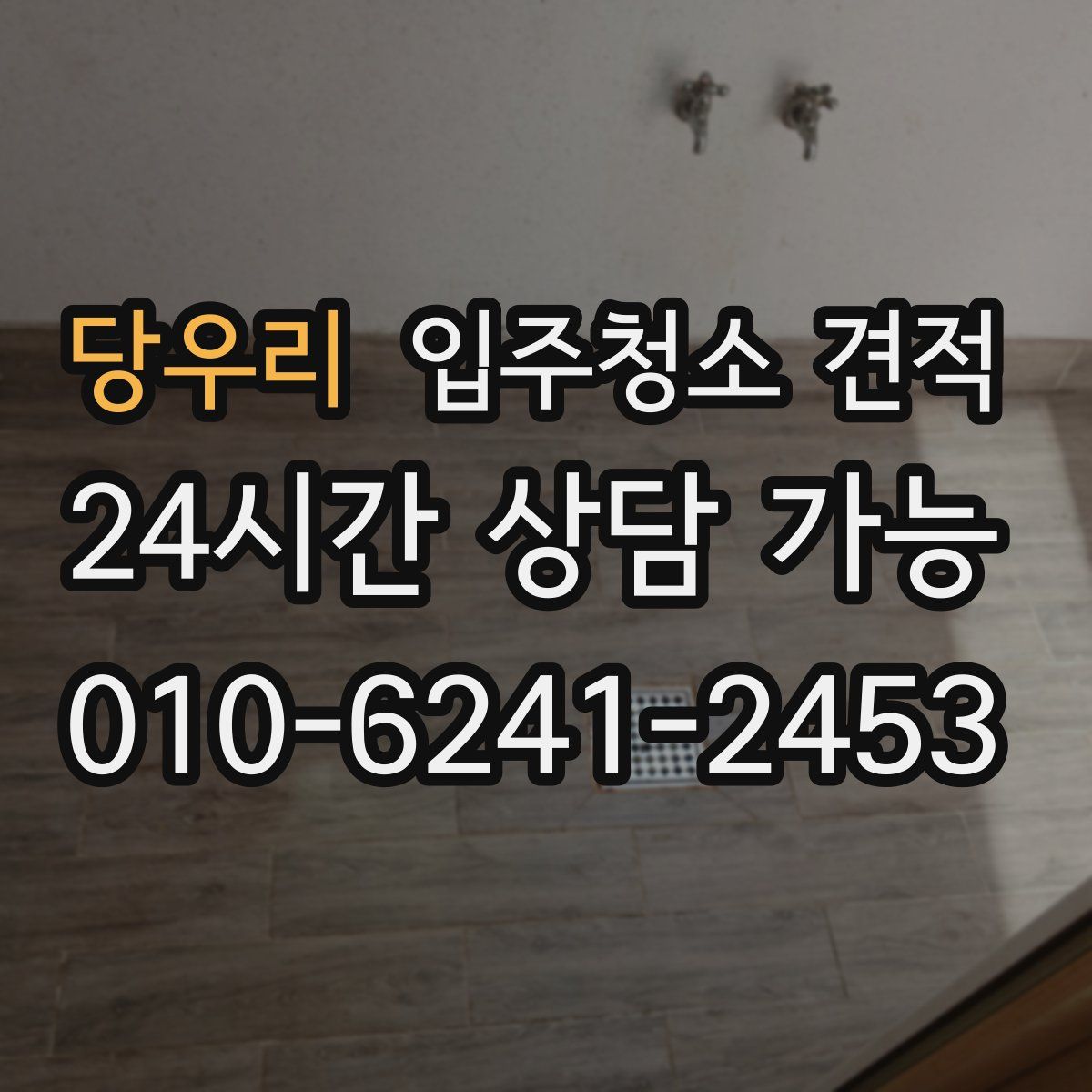 당우리 입주청소 견적