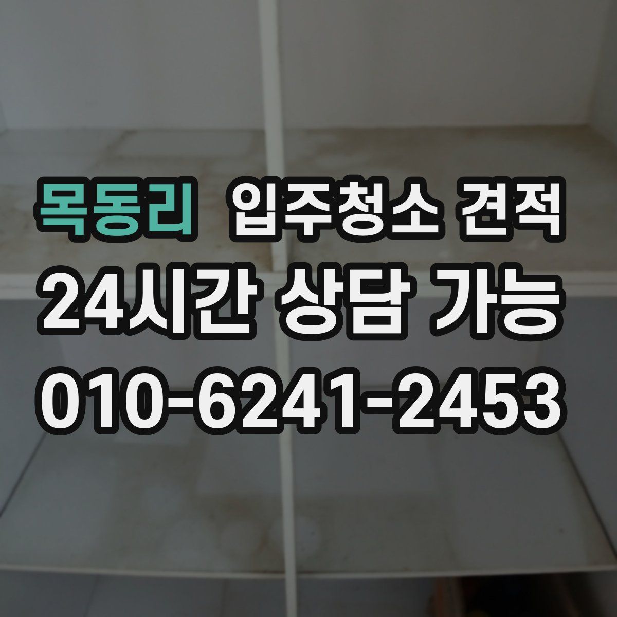 목동리 입주청소 견적