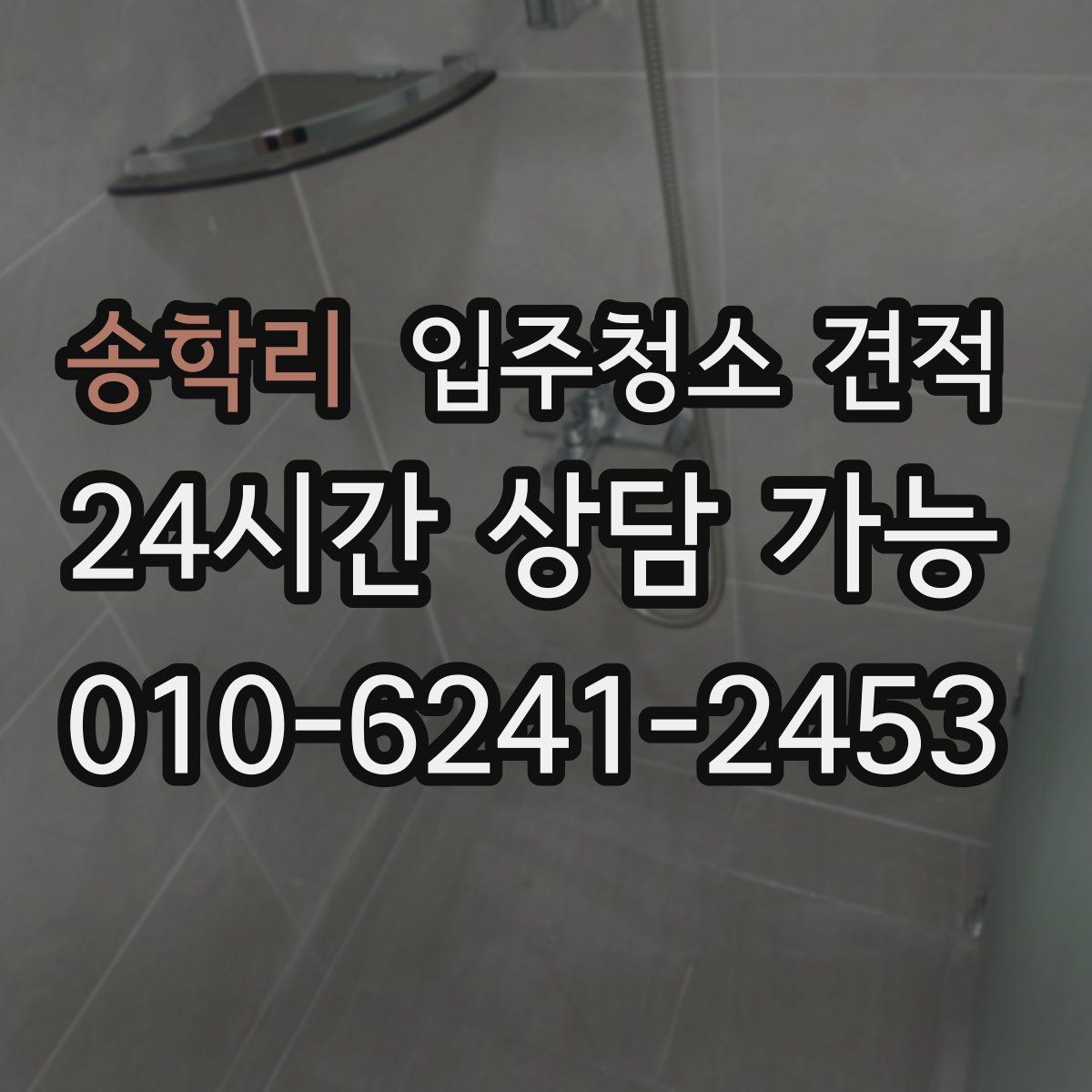 송학리 입주청소 견적