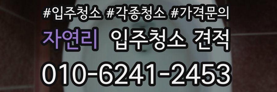 자연리 입주청소 견적