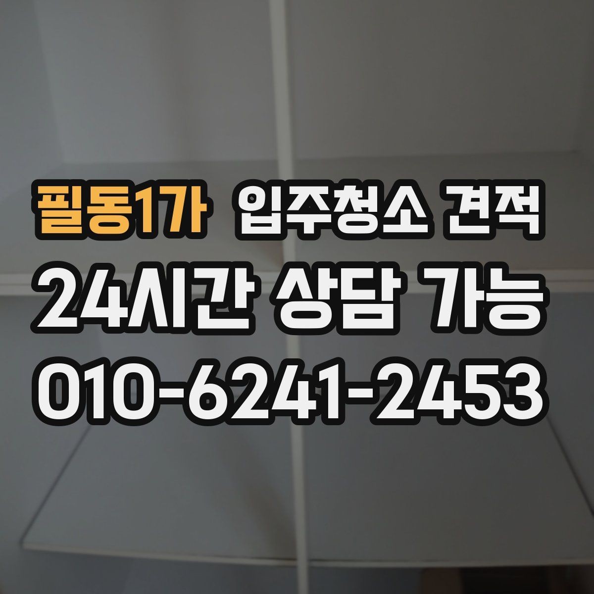 필동1가 입주청소 견적 차이를 만드는 기본 청소와 특수 청소