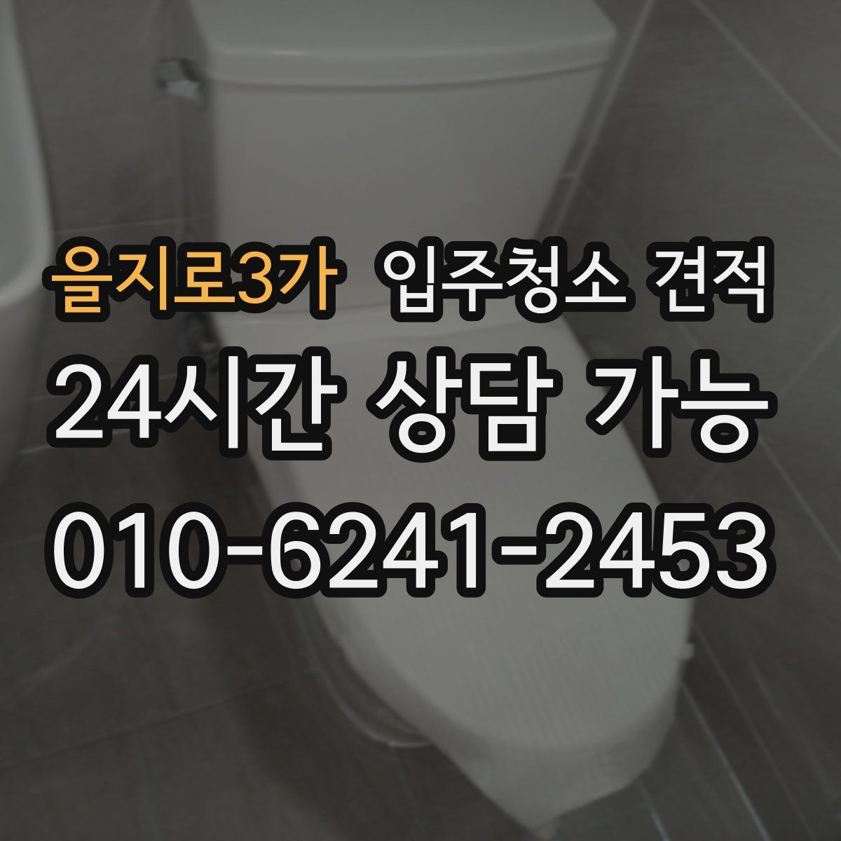 을지로3가 입주청소 견적