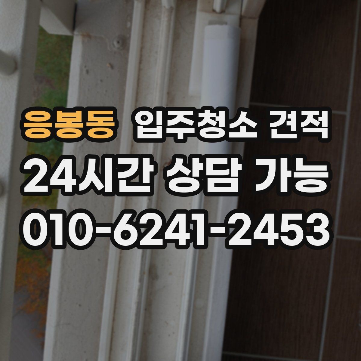 응봉동 입주청소 견적 상담에서 확인해야 할 장비와 약품
