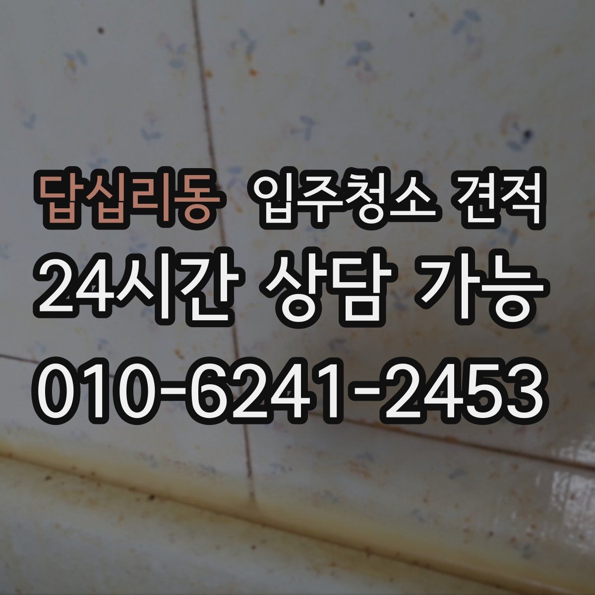 답십리동 입주청소 견적