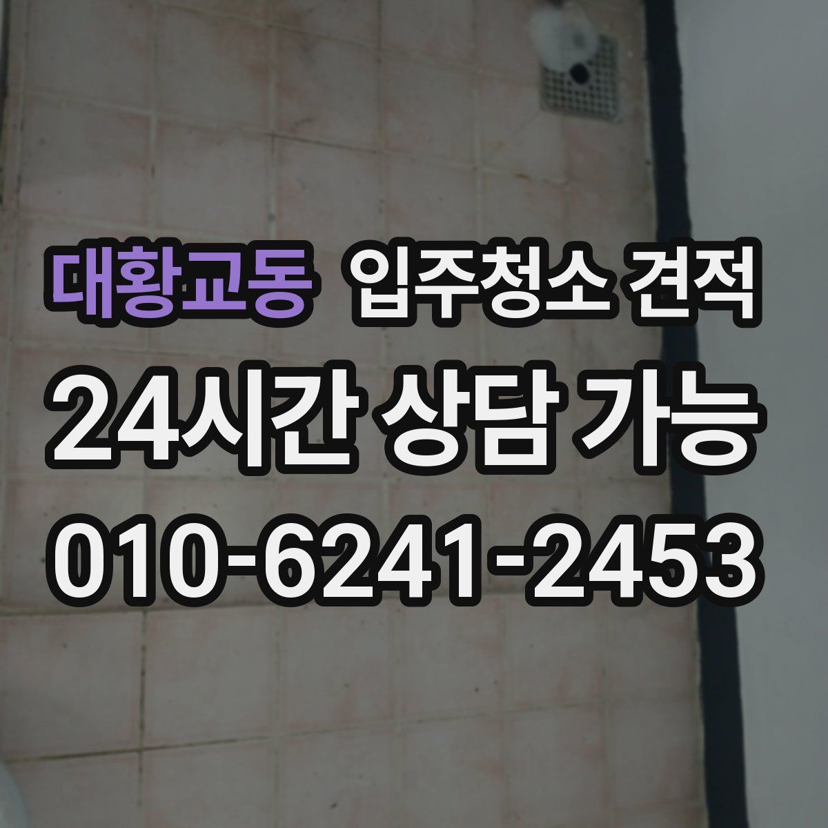 대황교동 입주청소 견적