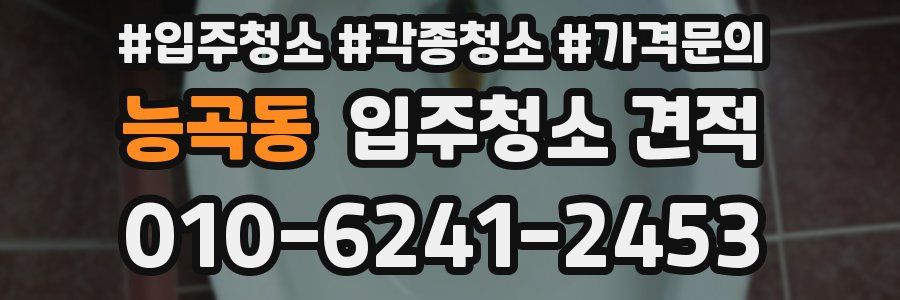 능곡동 입주청소 견적