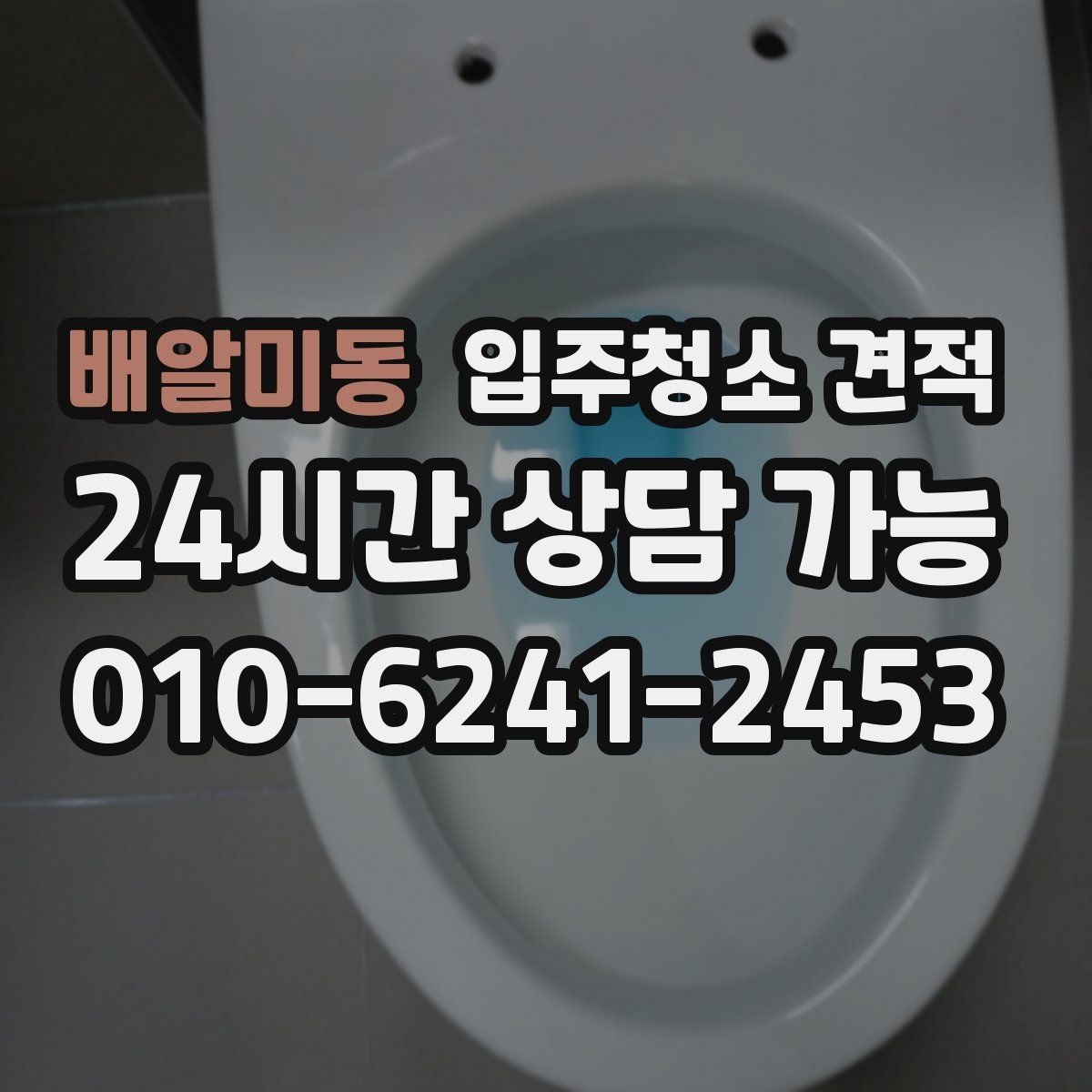 배알미동 입주청소 견적