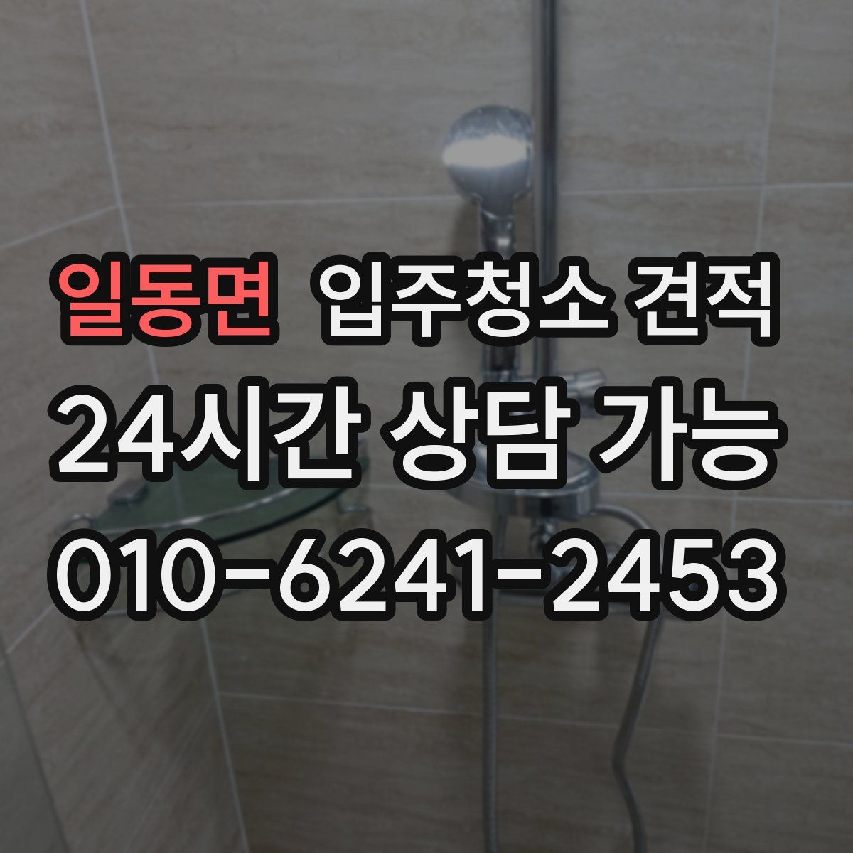 일동면 입주청소 견적