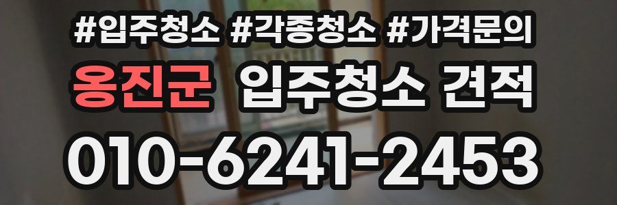 옹진군 입주청소 견적