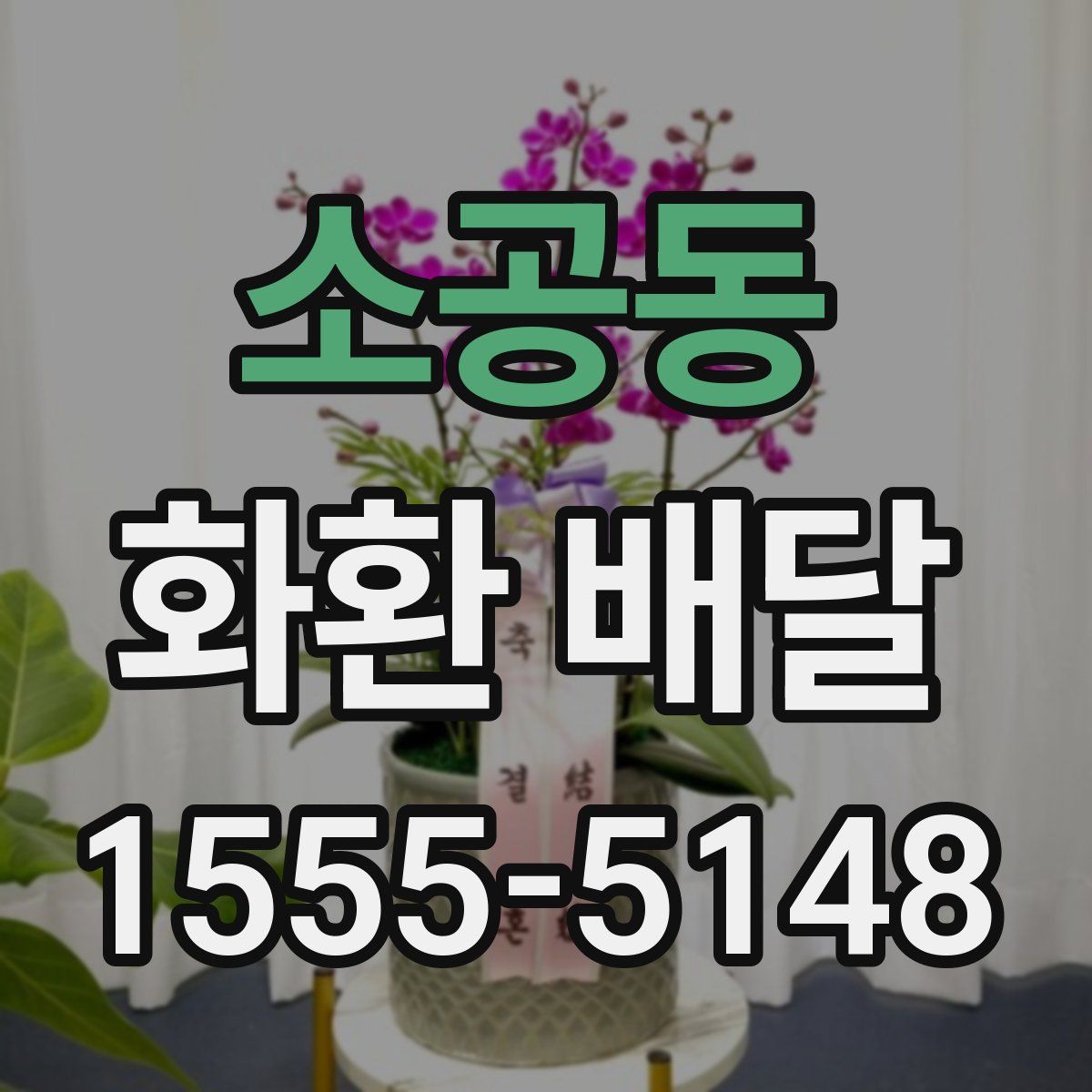 소공동 화환 배달