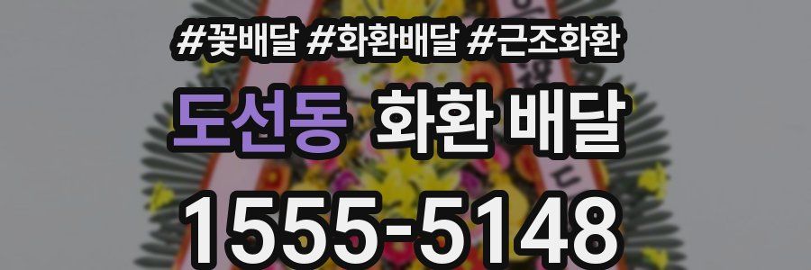 도선동 화환 배달