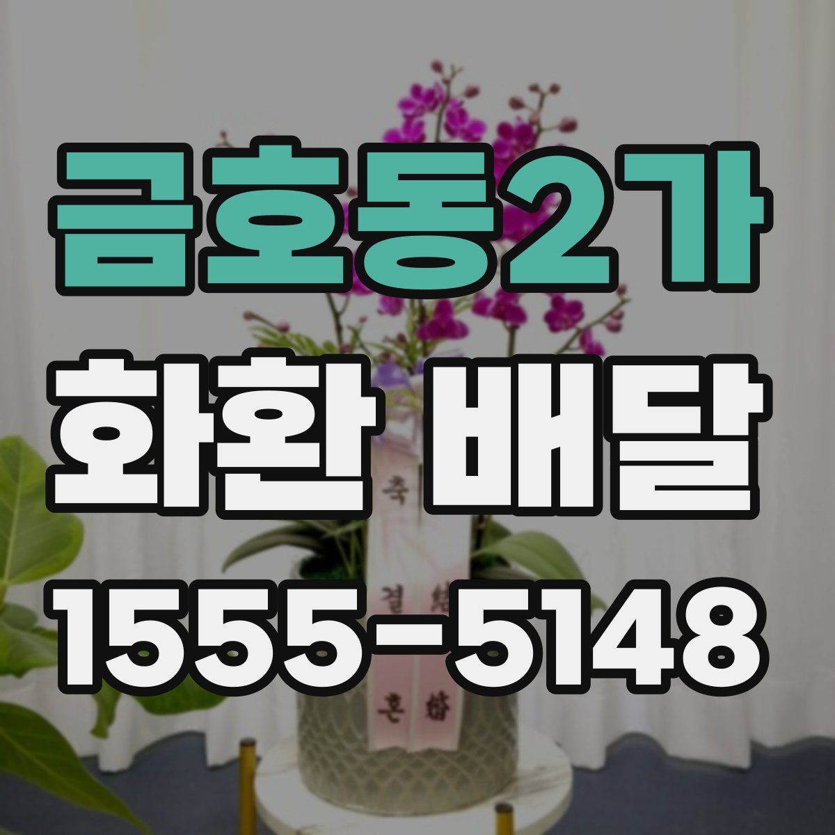 금호동2가 화환 배달