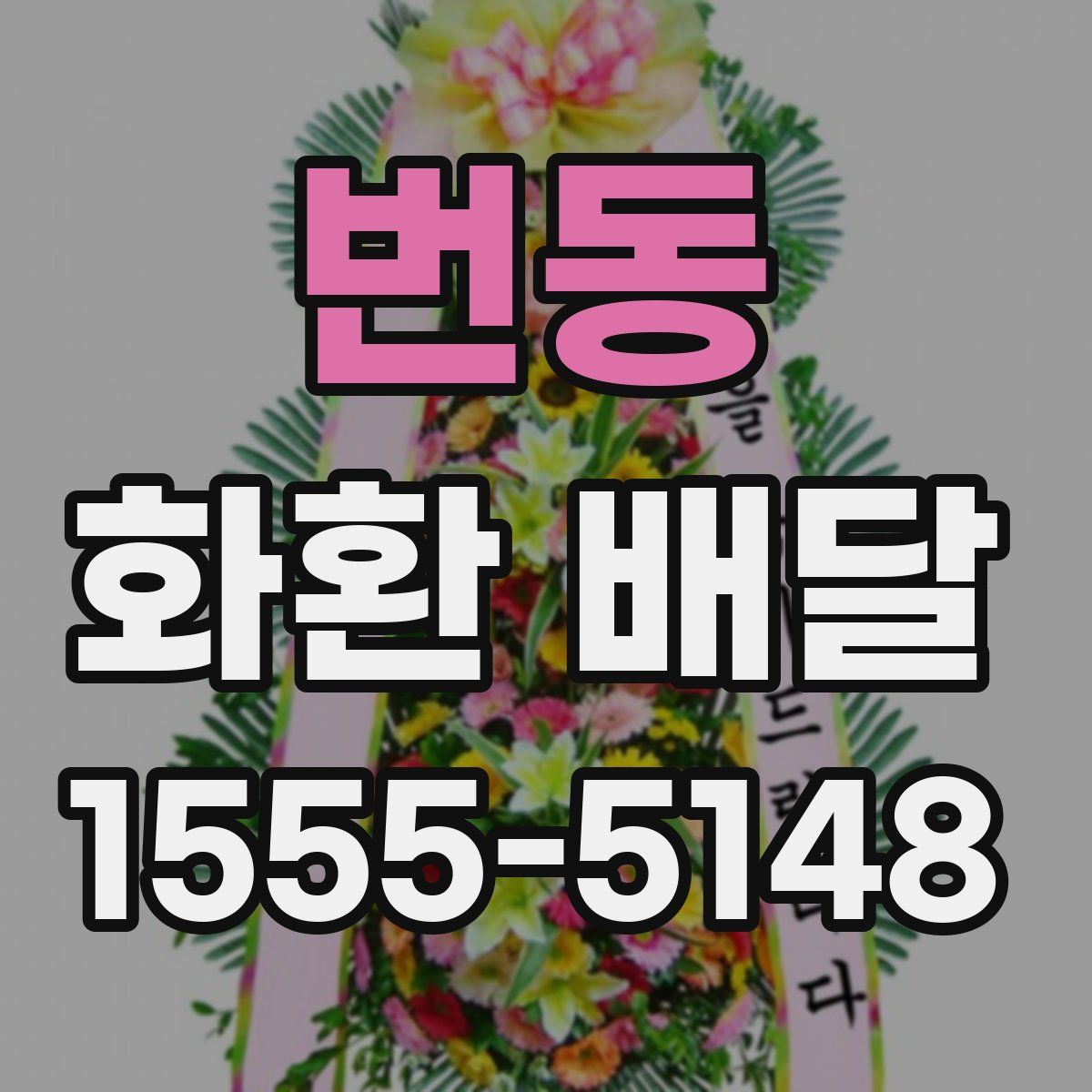 번동 화환 배달