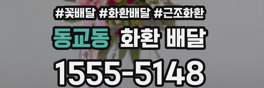 동교동 화환 배달