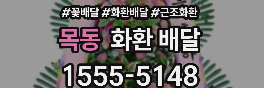 목동 화환 배달