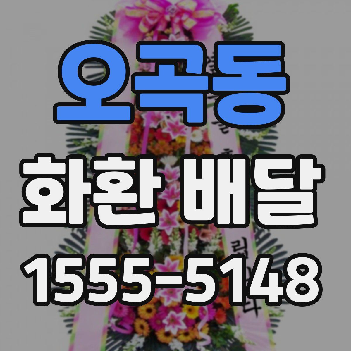 오곡동 화환 배달