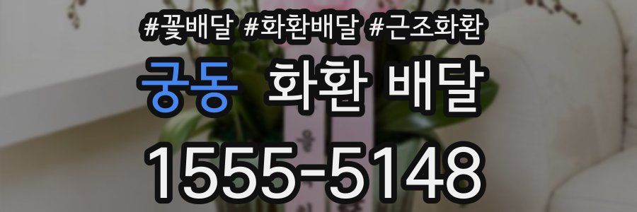 궁동 화환 배달