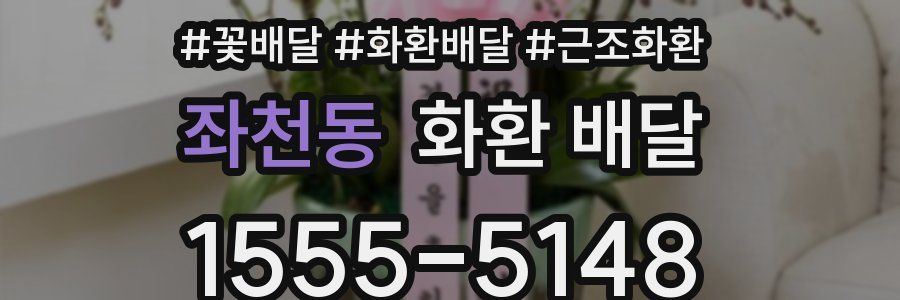 좌천동 화환 배달