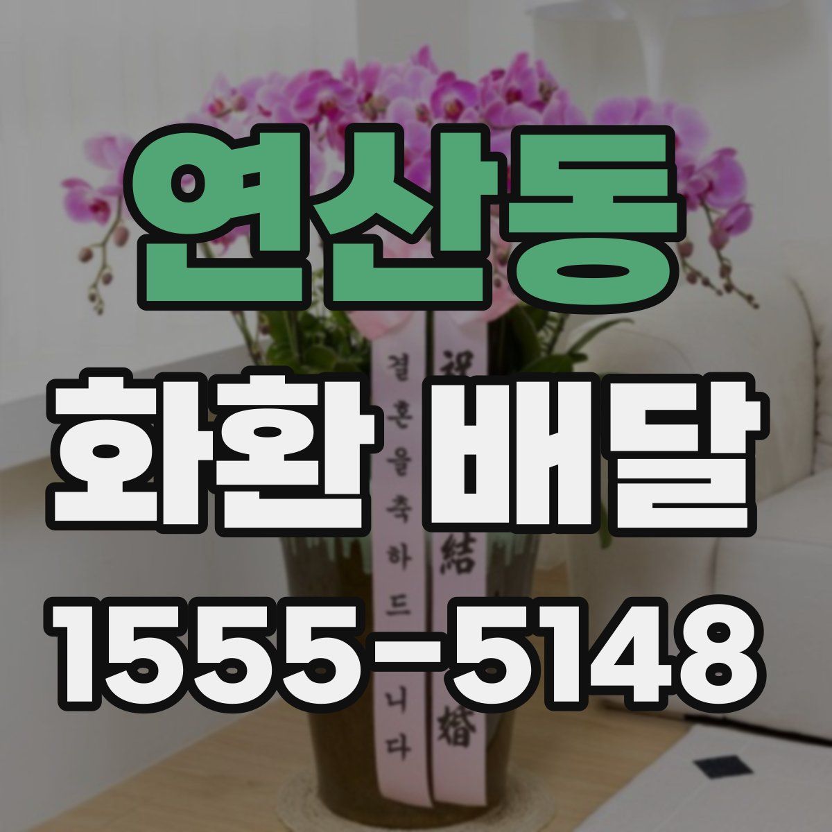 연산동 화환 배달