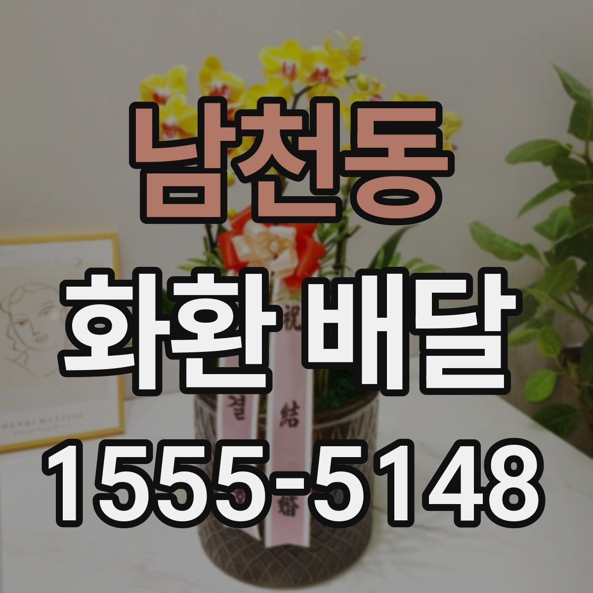 남천동 화환 배달