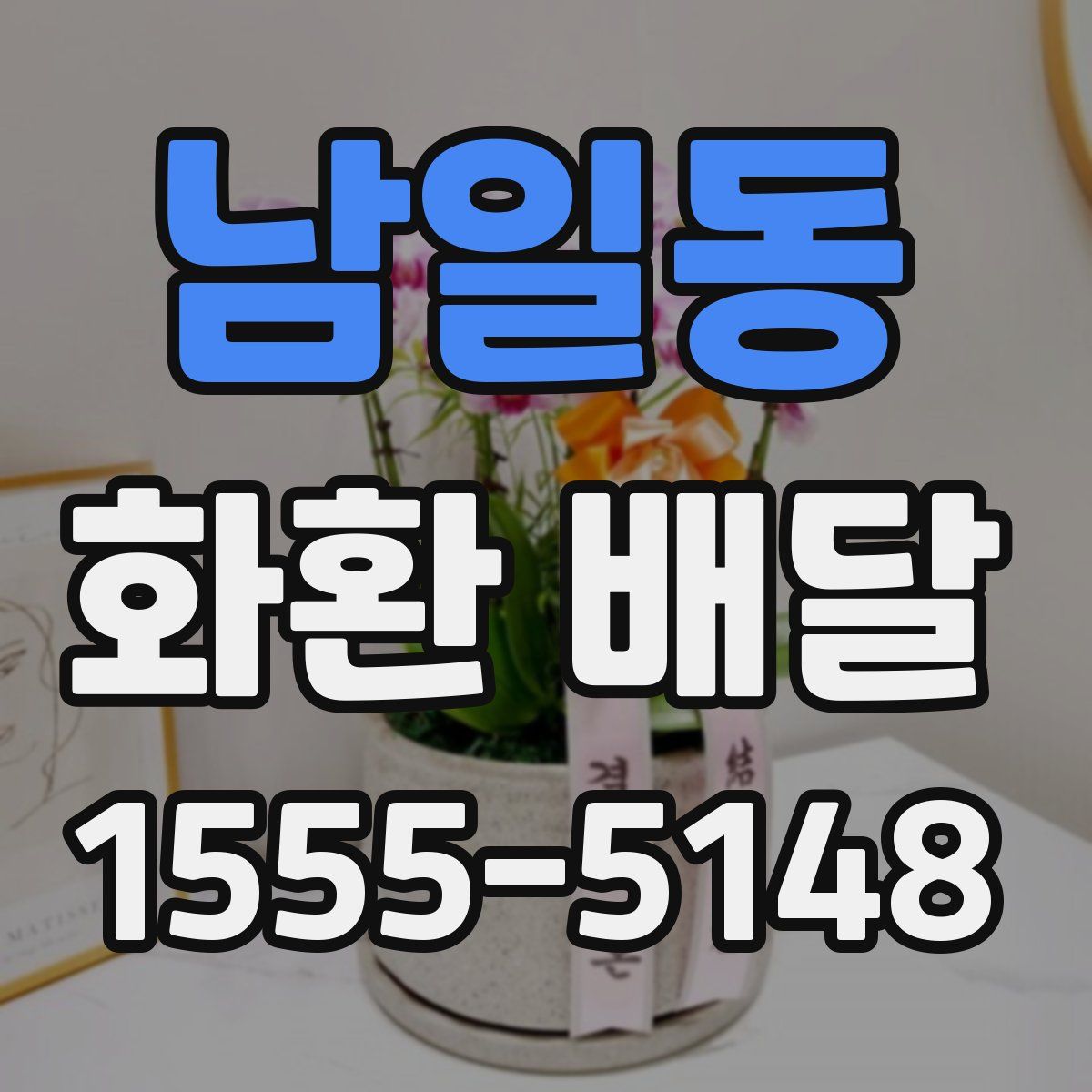 남일동 화환 배달