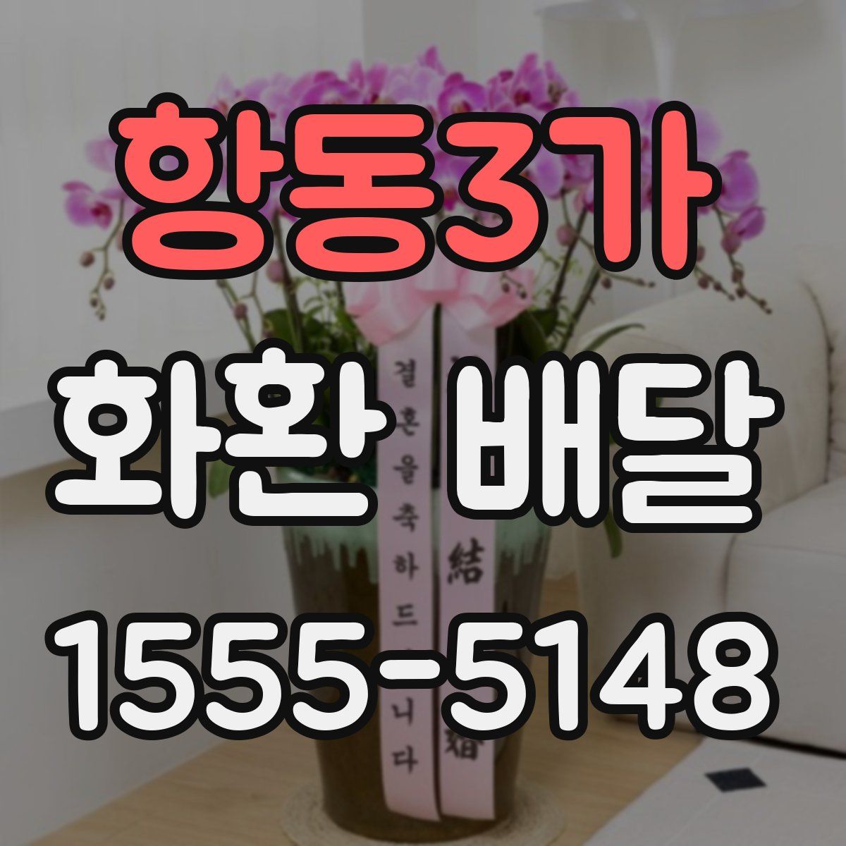 항동3가 화환 배달