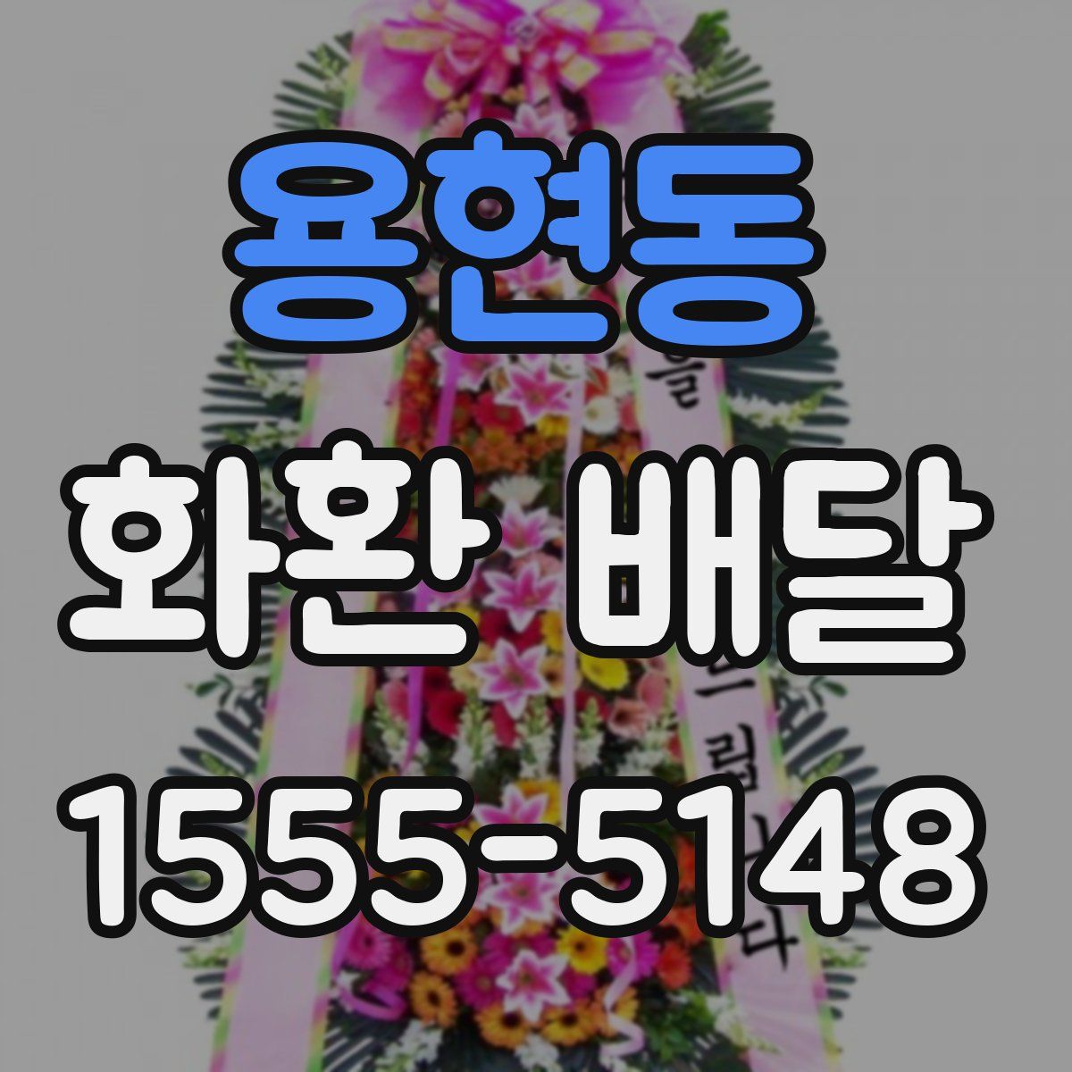 용현동 화환 배달