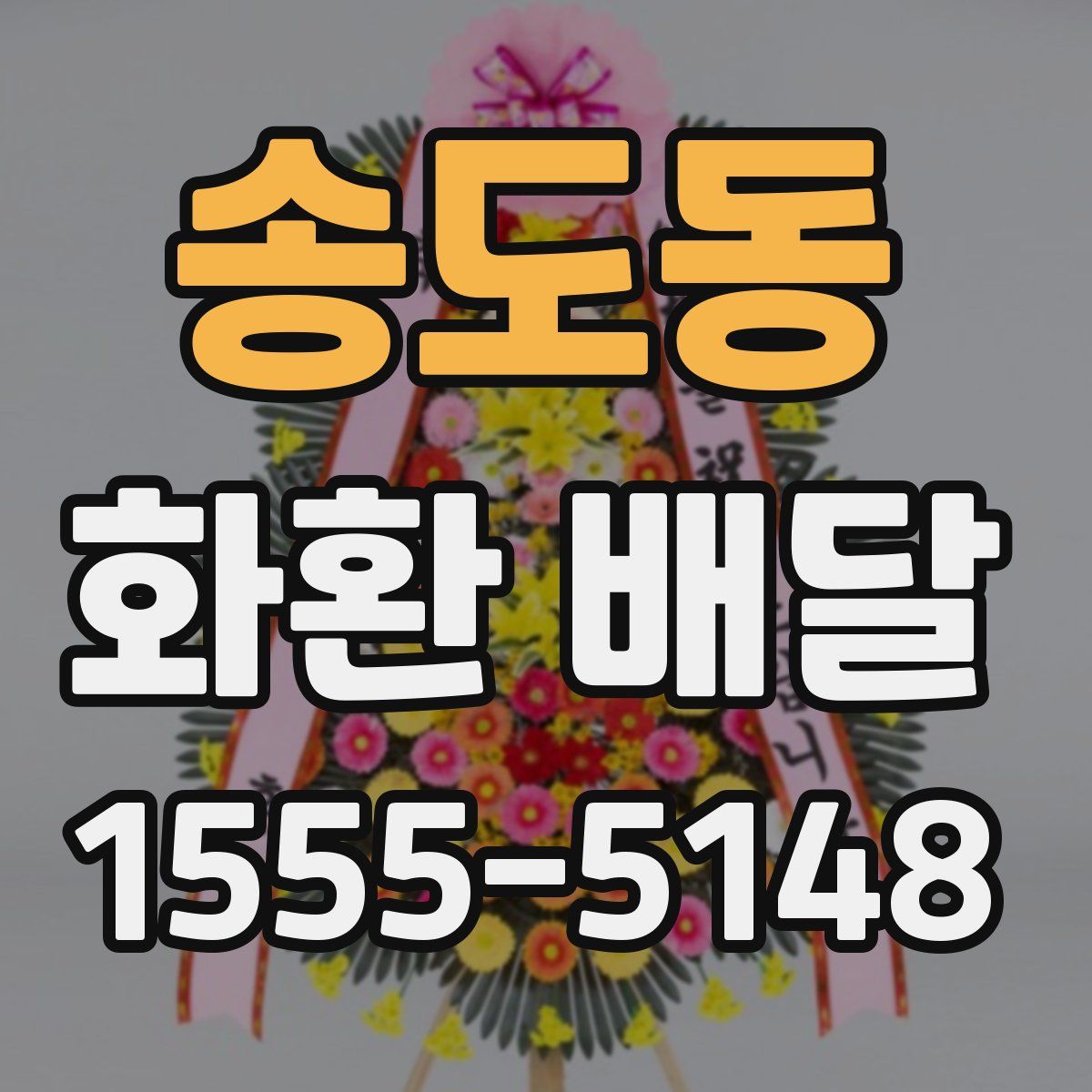 송도동 화환 배달