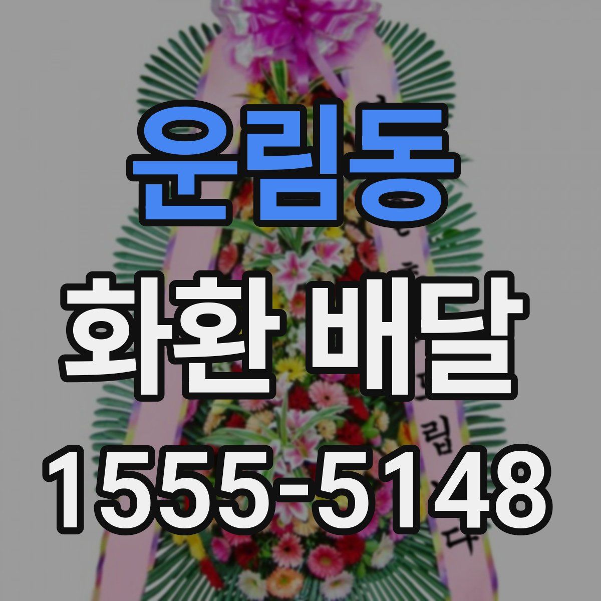 운림동 화환 배달