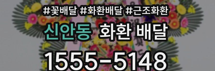 신안동 화환 배달