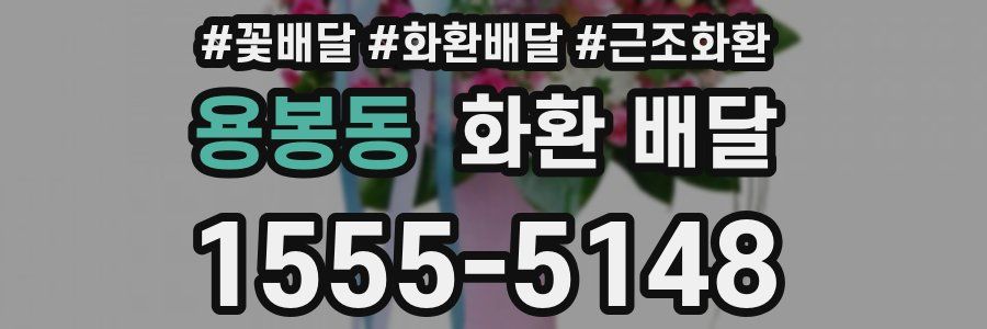 용봉동 화환 배달