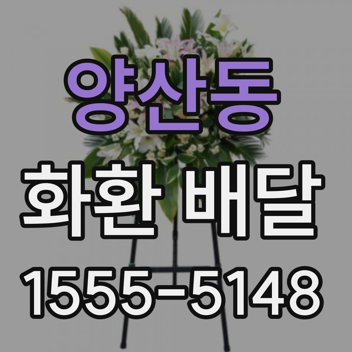 양산동 화환 배달