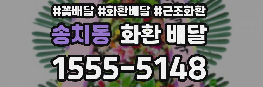송치동 화환 배달