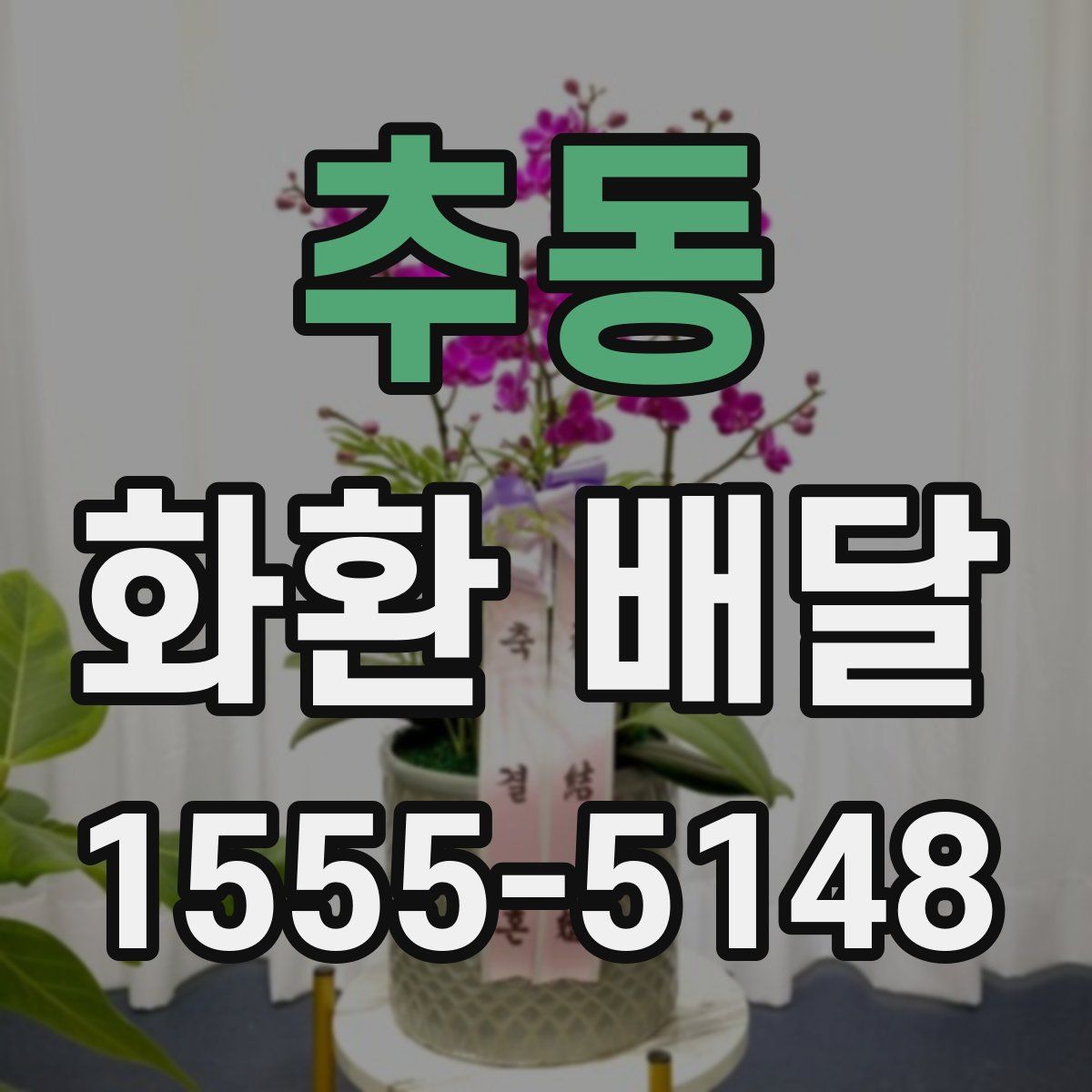 추동 화환 배달