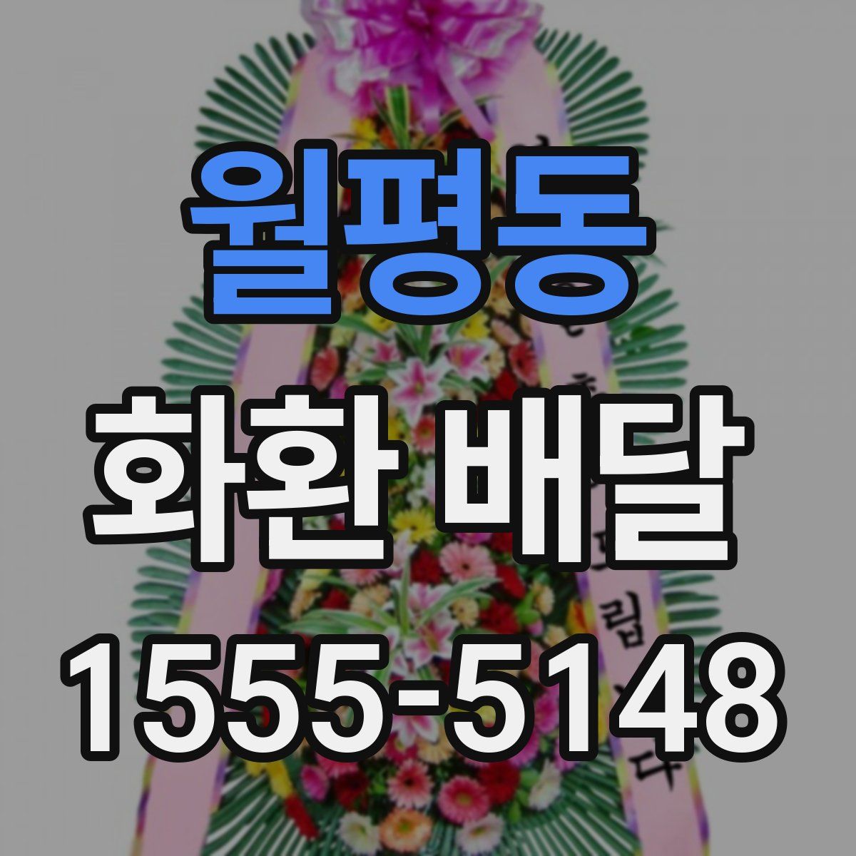월평동 화환 배달