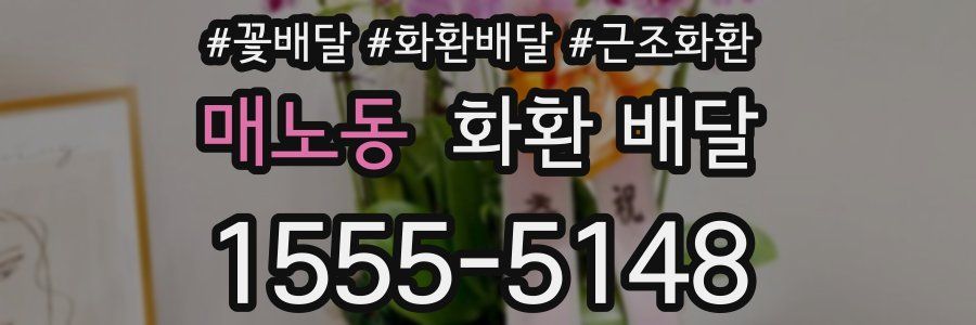 매노동 화환 배달