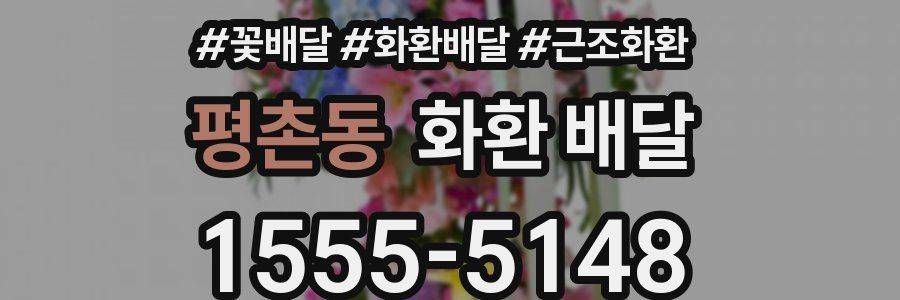 평촌동 화환 배달