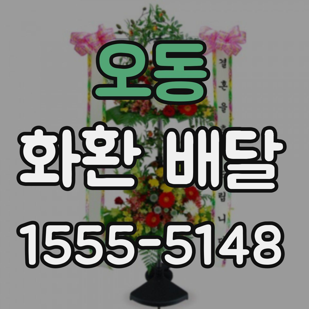 오동 화환 배달