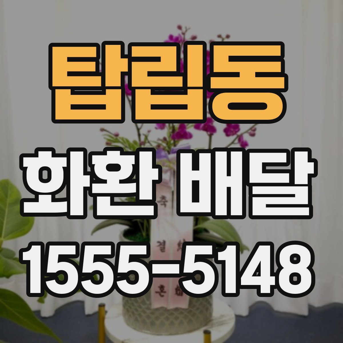탑립동 화환 배달
