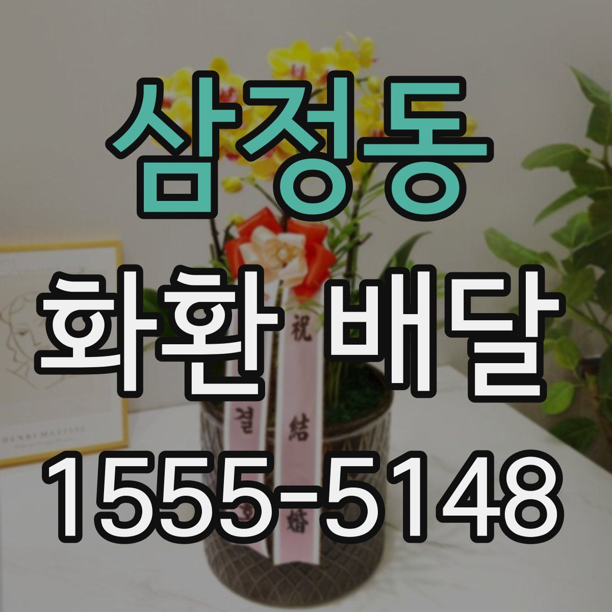 삼정동 화환 배달