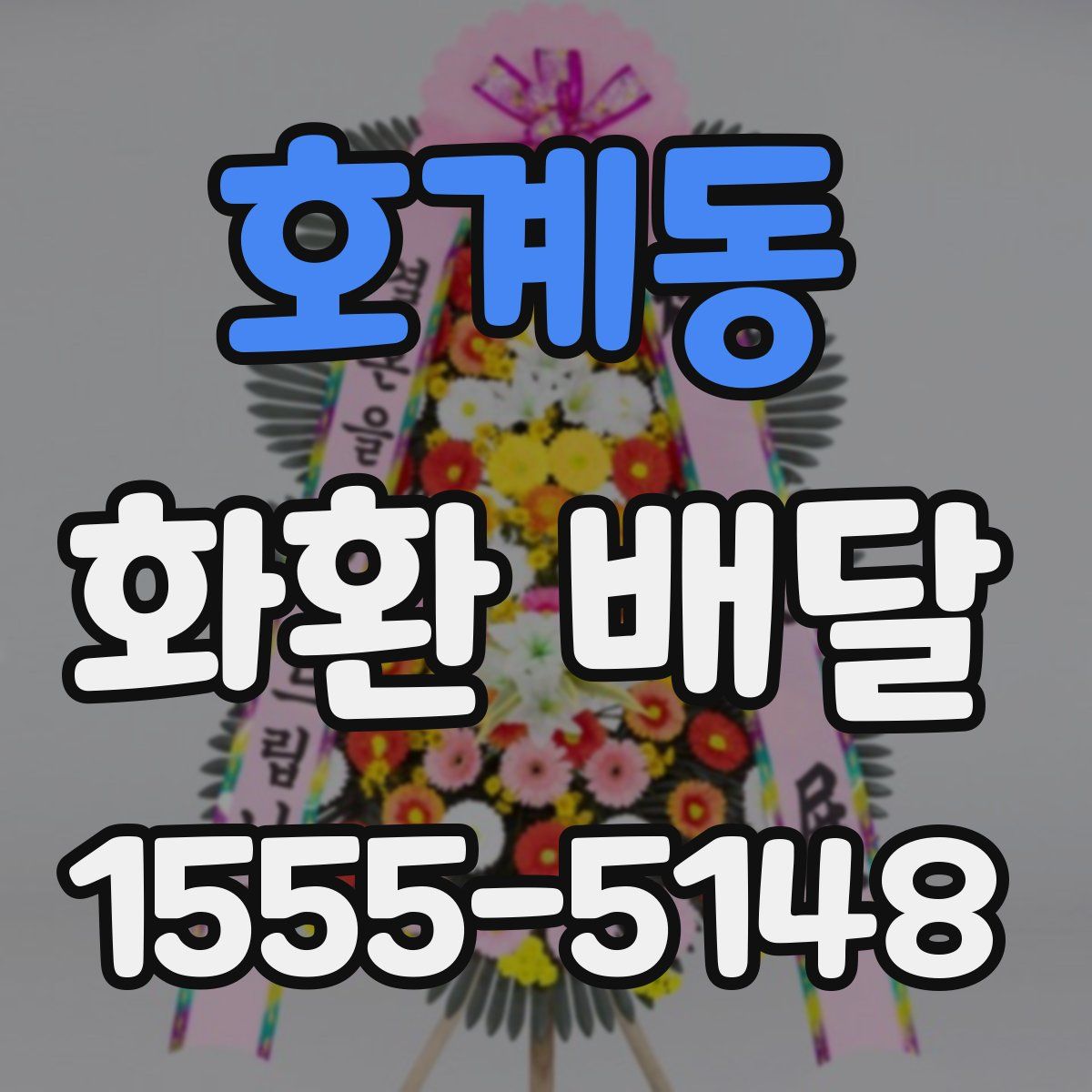 호계동 화환 배달
