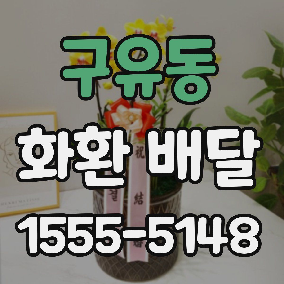구유동 화환 배달