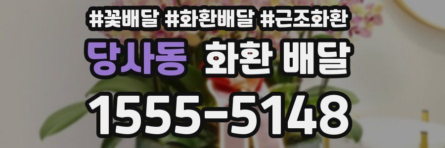 당사동 화환 배달