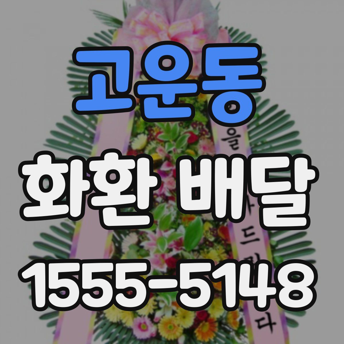 고운동 화환 배달