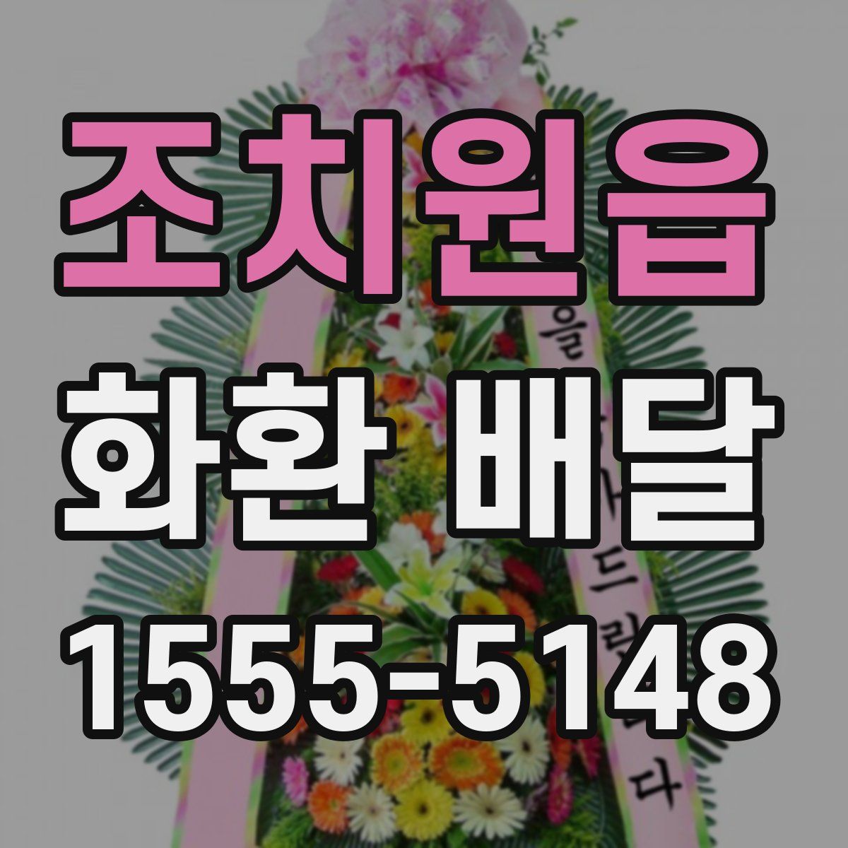조치원읍 화환 배달