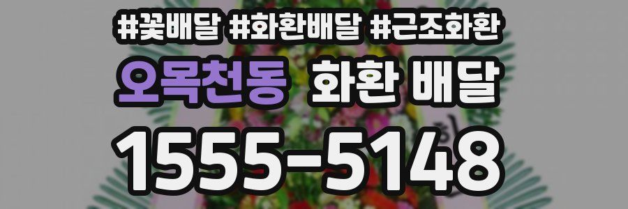 오목천동 화환 배달